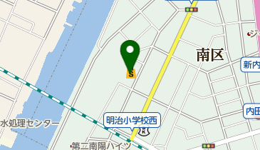 バロー内田橋店の地図画像