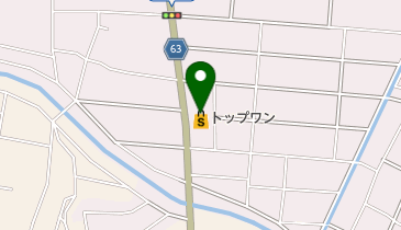 トップワン岩倉店の地図画像