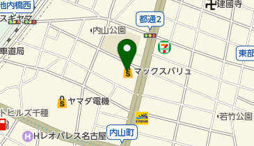 マックスバリュ今池店の地図画像