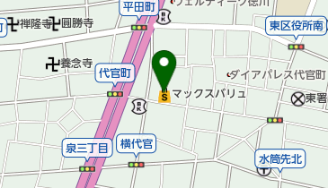 マックスバリュ代官店の地図画像