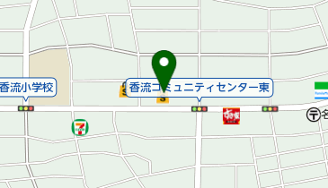 マックスバリュ香流店の地図画像