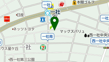 マックスバリュ一社店の地図画像