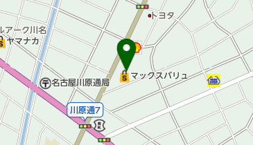 マックスバリュ川原店の地図画像