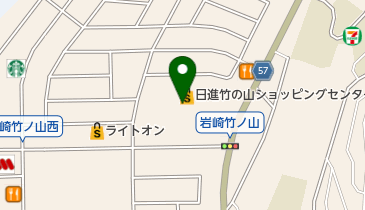 アオキスーパー日進店の地図画像