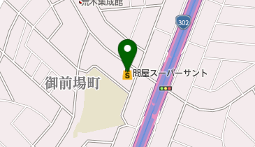 問屋スーパーサント天白店の地図画像