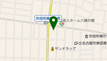 ナフコトミダ中央店の地図画像