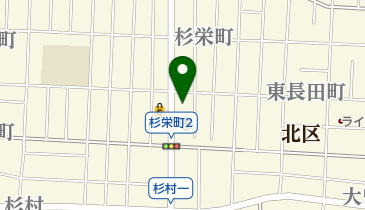 ナフコトミダ杉栄店の地図画像