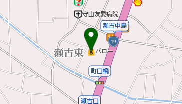 バロー新守山店の地図画像
