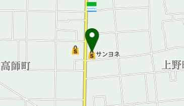サンヨネ高師店の地図画像