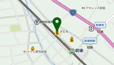 アミカ豊明店の地図画像