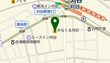 バロー刈谷店の地図画像