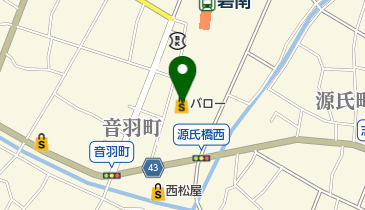 バロー碧南店の地図画像