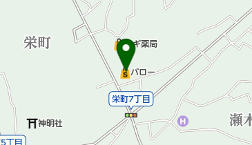 バロー常滑店の地図画像