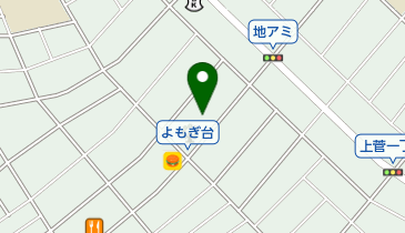 アオキスーパー名東よもぎ台店の地図画像