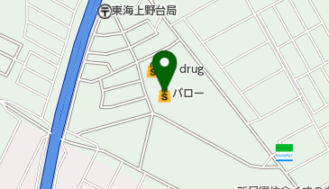 バロー上野台店の地図画像