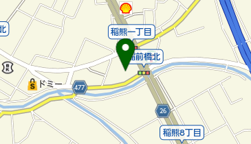 アミカ岡崎店の地図画像