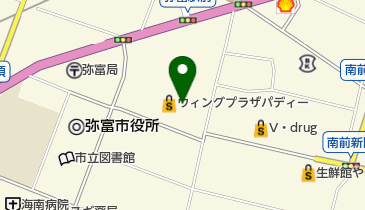 ヨシヅヤ弥富店の地図画像