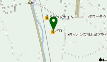 バロー加木屋店の地図画像