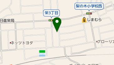 コープあいち日進店の地図画像