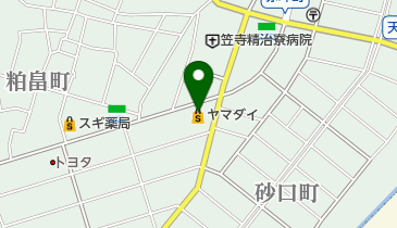 ヤマダイ笠寺店の地図画像