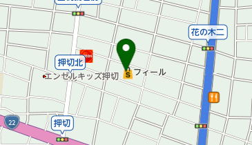 フィール花の木店の地図画像