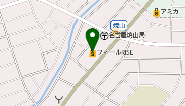 フィールRISEやき山店の地図画像