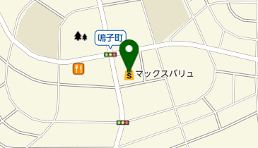 マックスバリュ鳴子店の地図画像