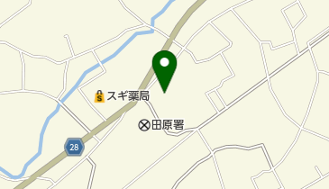 パワーズ田原店の地図画像