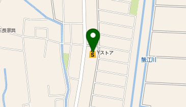 Yストア篠田店の地図画像