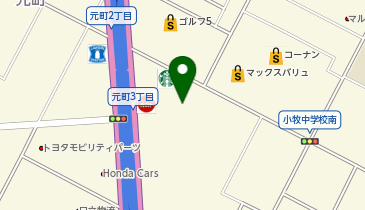 問屋スーパーサントトリコガーデン小牧店の地図画像