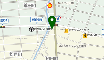 旬楽膳石川橋店の地図画像
