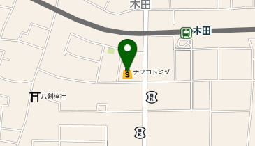 ナフコトミダ木田店の地図画像