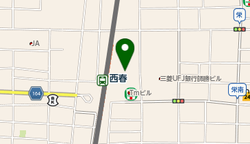 Yストア西春店の地図画像