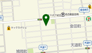 albis北区金田店の地図画像