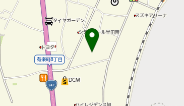 ロピア半田店の地図画像