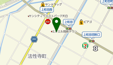 ロピア岡崎エルエルタウン店の地図画像