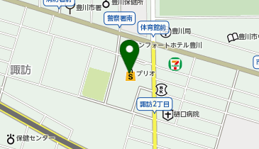 ロピア豊川プリオ店の地図画像
