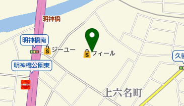 DCM岡崎上六名店の地図画像