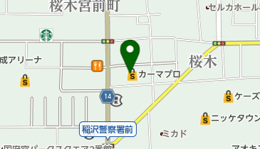 DCMプロ稲沢店の地図画像