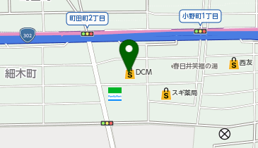 DCM松河戸インター店の地図画像