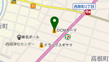 DCM21瀬戸店の地図画像
