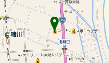 ホームセンターコーナン知多東浦店の地図画像