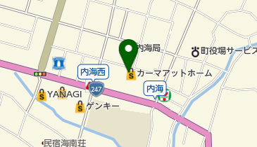 DCMアットホーム内海店の地図画像