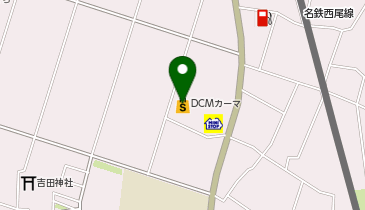 DCM吉良店の地図画像