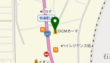 DCM半田店の地図画像