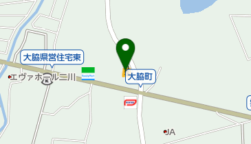 DCM二川店の地図画像