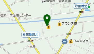DCM21豊橋汐田橋店の地図画像