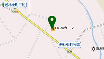 DCM豊田若林店の地図画像