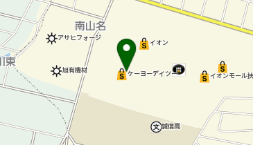 DCM扶桑店の地図画像