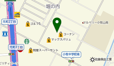 ホームセンターコーナン小牧店の地図画像